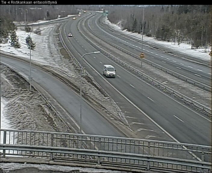 Weather Camera Image Väg 4 Kemi, Ristikangas, Kemi, Lappi