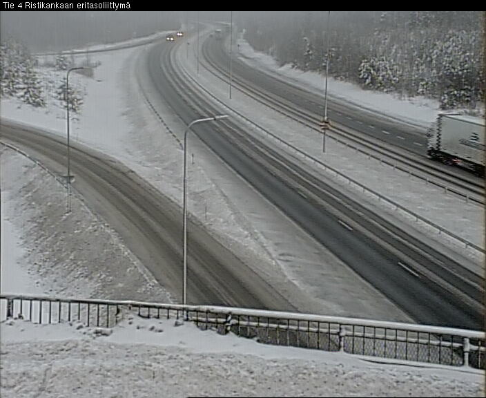 Weather Camera Image Väg 4 Kemi, Ristikangas, Kemi, Lappi