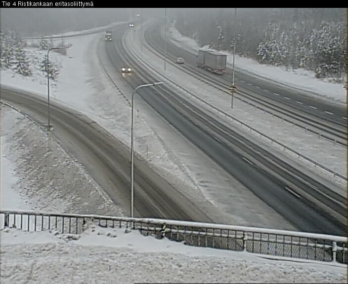 Weather Camera Image Väg 4 Kemi, Ristikangas, Kemi, Lappi