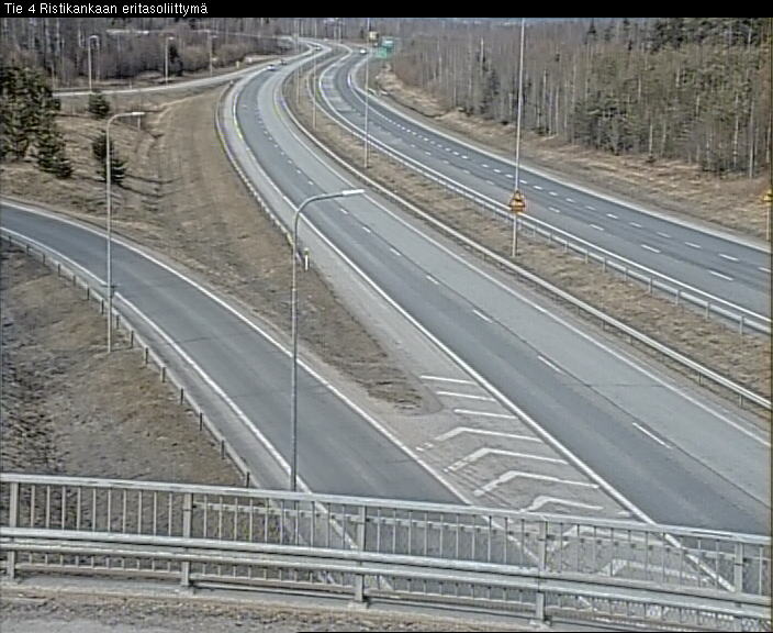 Weather Camera Image Väg 4 Kemi, Ristikangas, Kemi, Lappi