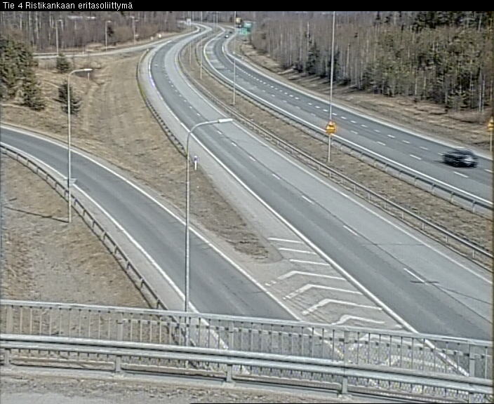 Weather Camera Image Väg 4 Kemi, Ristikangas, Kemi, Lappi