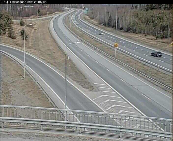 Weather Camera Image Väg 4 Kemi, Ristikangas, Kemi, Lappi