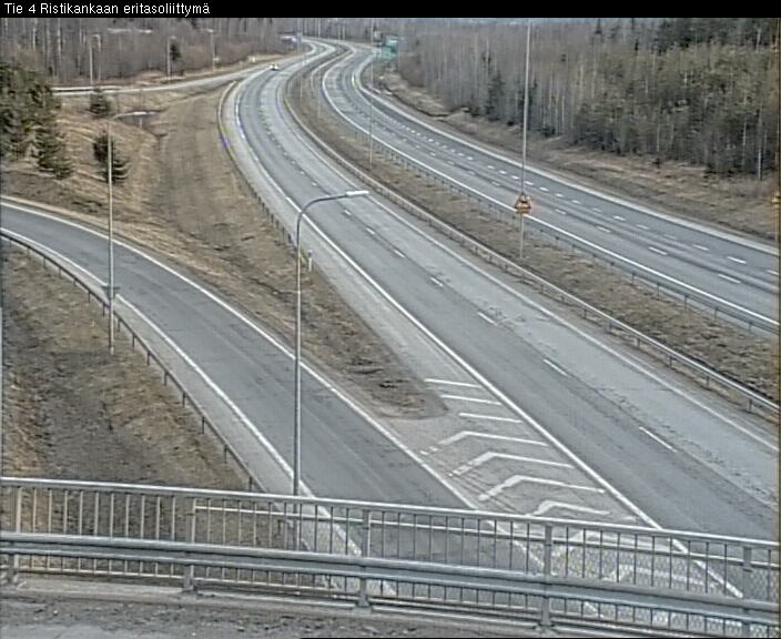Weather Camera Image Väg 4 Kemi, Ristikangas, Kemi, Lappi