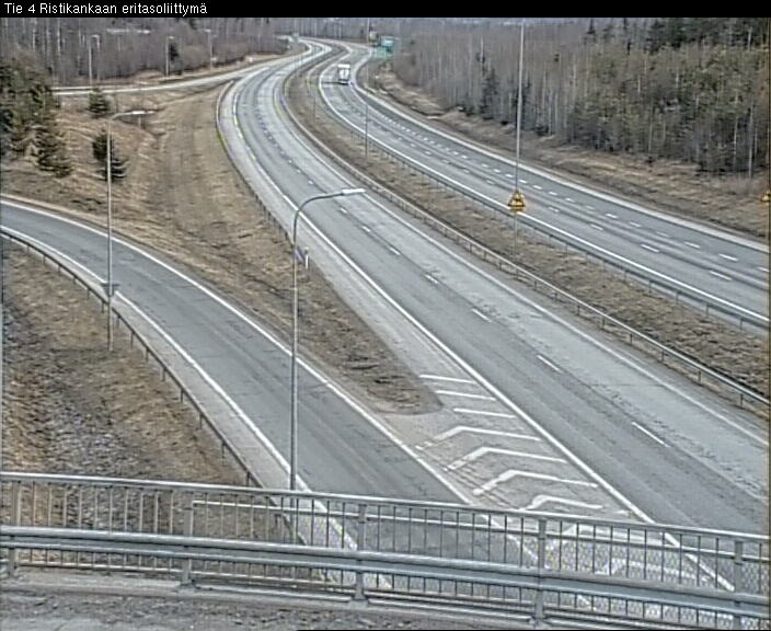Weather Camera Image Väg 4 Kemi, Ristikangas, Kemi, Lappi