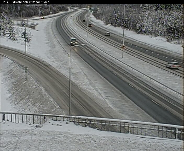 Weather Camera Image Väg 4 Kemi, Ristikangas, Kemi, Lappi