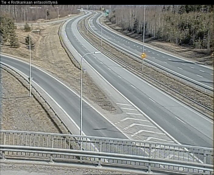 Weather Camera Image Väg 4 Kemi, Ristikangas, Kemi, Lappi