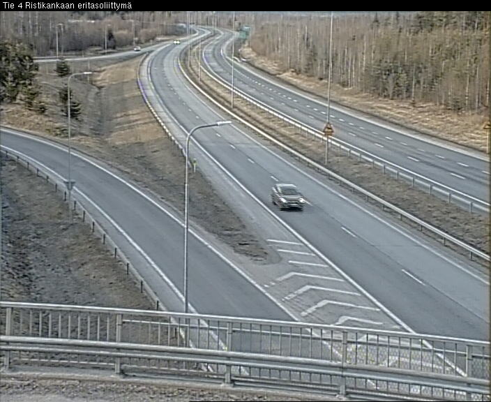 Weather Camera Image Väg 4 Kemi, Ristikangas, Kemi, Lappi
