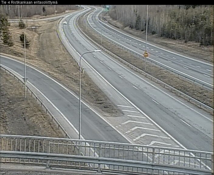 Weather Camera Image Väg 4 Kemi, Ristikangas, Kemi, Lappi