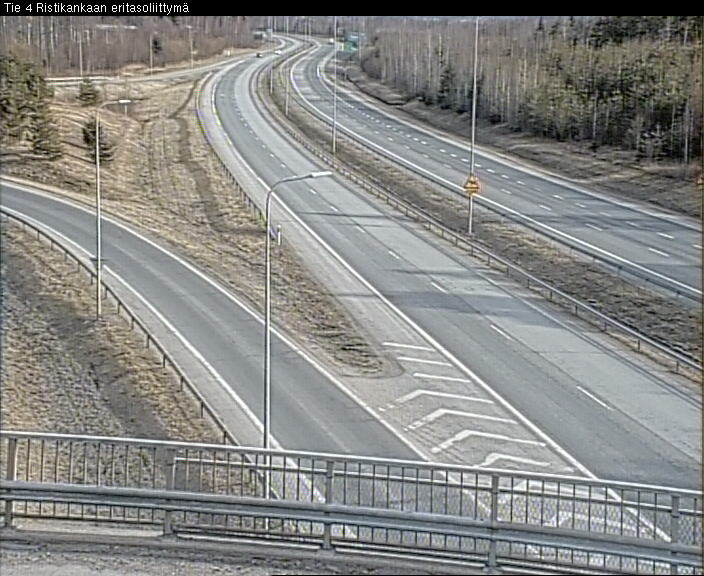 Weather Camera Image Väg 4 Kemi, Ristikangas, Kemi, Lappi