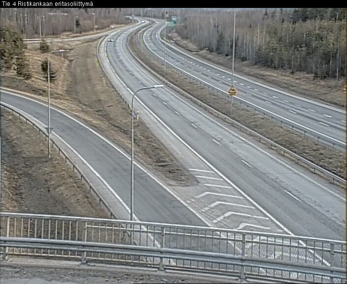 Weather Camera Image Väg 4 Kemi, Ristikangas, Kemi, Lappi