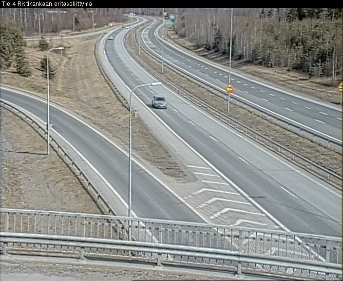 Weather Camera Image Väg 4 Kemi, Ristikangas, Kemi, Lappi