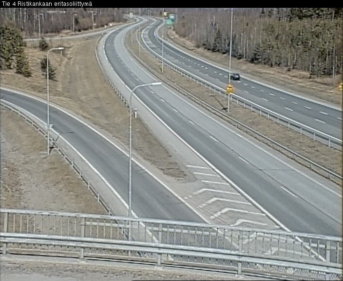 Weather Camera Image Väg 4 Kemi, Ristikangas, Kemi, Lappi
