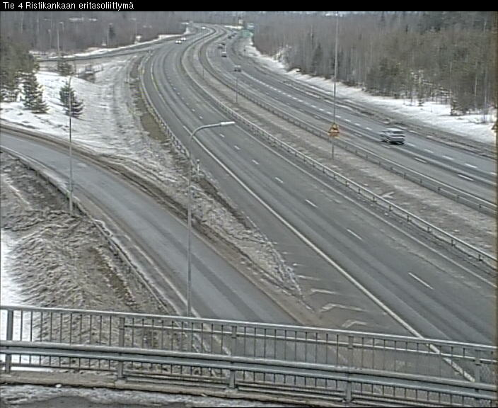 Weather Camera Image Väg 4 Kemi, Ristikangas, Kemi, Lappi