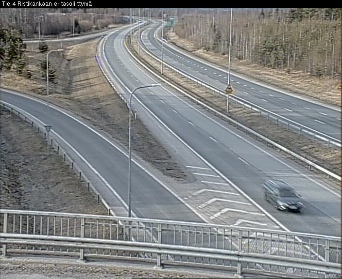 Weather Camera Image Väg 4 Kemi, Ristikangas, Kemi, Lappi