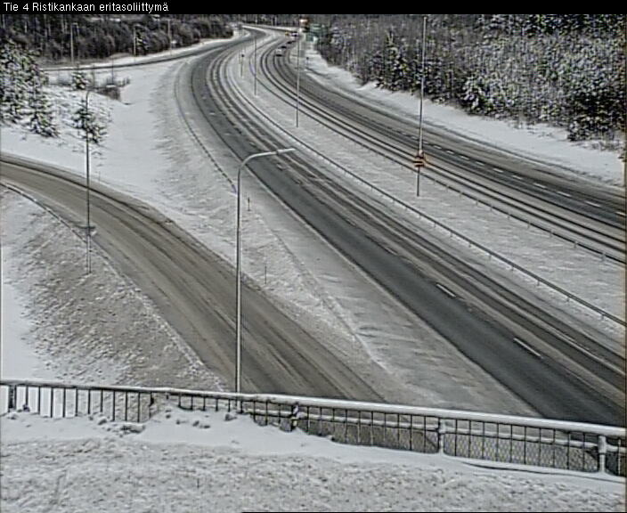 Weather Camera Image Väg 4 Kemi, Ristikangas, Kemi, Lappi