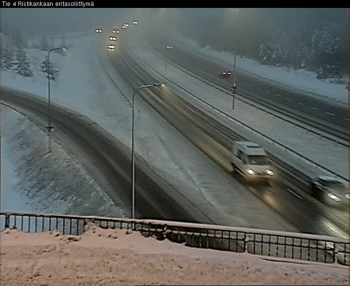 Weather Camera Image Väg 4 Kemi, Ristikangas, Kemi, Lappi