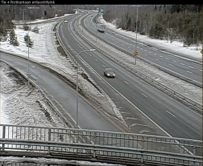 Weather Camera Image Väg 4 Kemi, Ristikangas, Kemi, Lappi