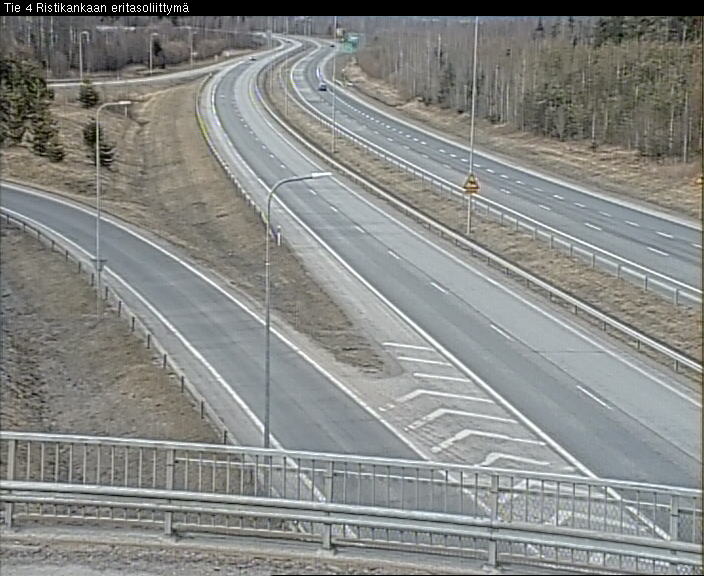 Weather Camera Image Väg 4 Kemi, Ristikangas, Kemi, Lappi