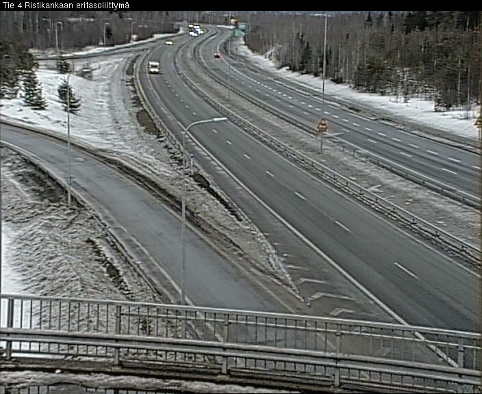 Weather Camera Image Väg 4 Kemi, Ristikangas, Kemi, Lappi