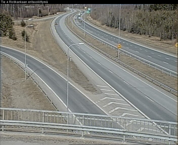 Weather Camera Image Väg 4 Kemi, Ristikangas, Kemi, Lappi