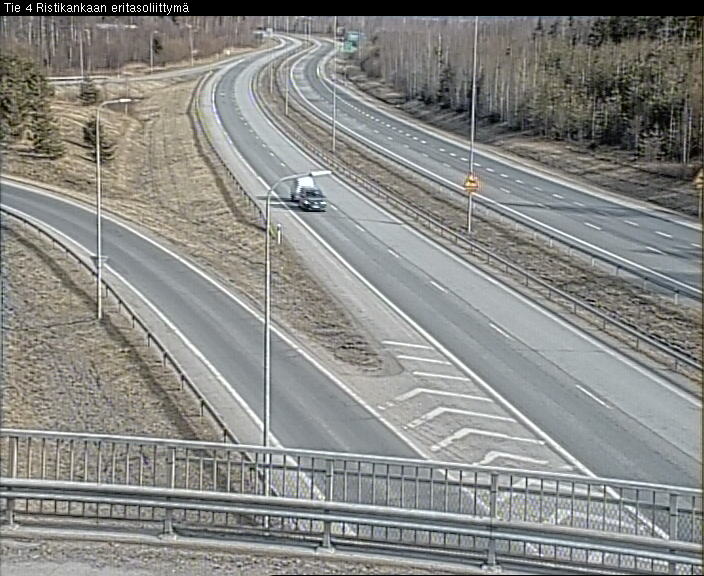 Weather Camera Image Väg 4 Kemi, Ristikangas, Kemi, Lappi
