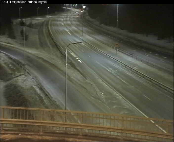 Weather Camera Image Väg 4 Kemi, Ristikangas, Kemi, Lappi