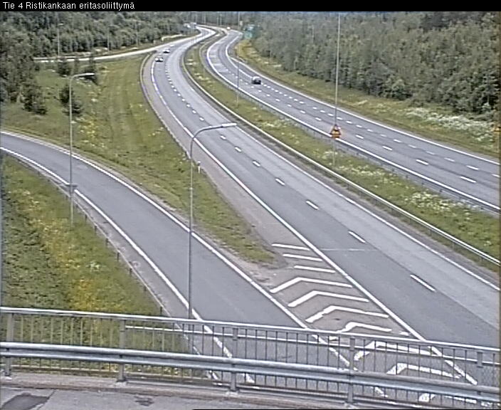 Weather Camera Image Väg 4 Kemi, Ristikangas, Kemi, Lappi
