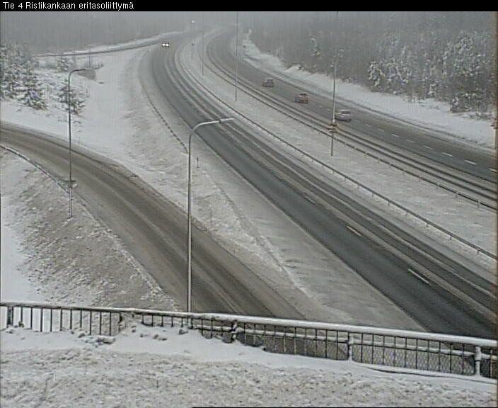 Weather Camera Image Väg 4 Kemi, Ristikangas, Kemi, Lappi