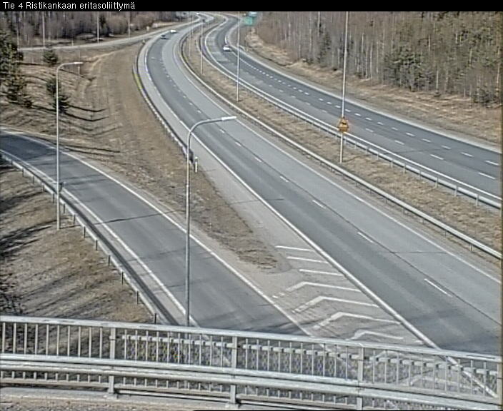 Weather Camera Image Väg 4 Kemi, Ristikangas, Kemi, Lappi