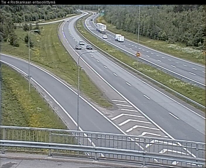 Weather Camera Image Väg 4 Kemi, Ristikangas, Kemi, Lappi