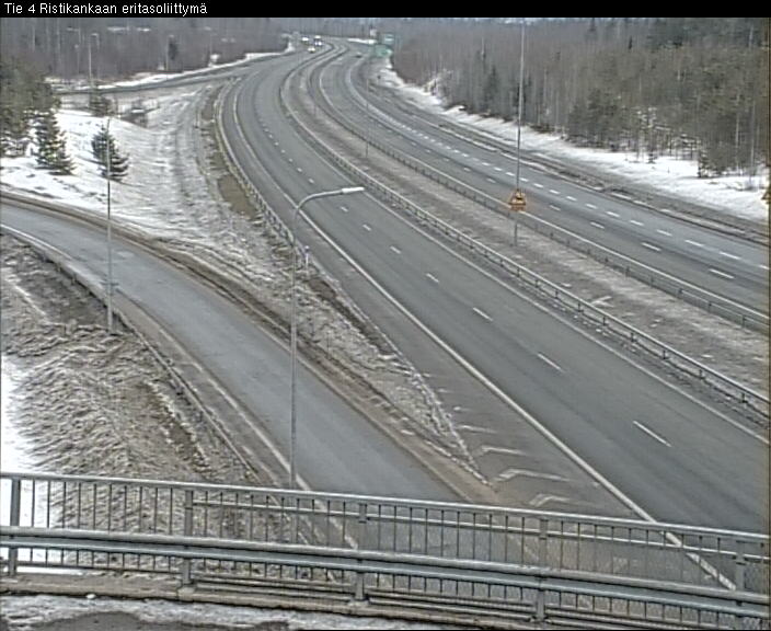 Weather Camera Image Väg 4 Kemi, Ristikangas, Kemi, Lappi