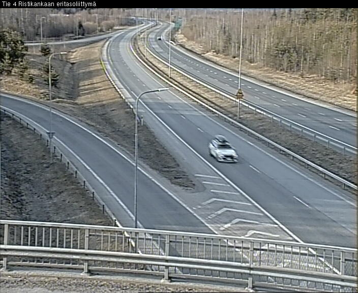 Weather Camera Image Väg 4 Kemi, Ristikangas, Kemi, Lappi