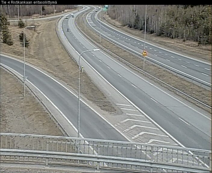 Weather Camera Image Väg 4 Kemi, Ristikangas, Kemi, Lappi