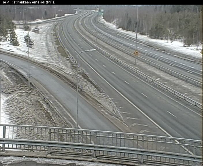 Weather Camera Image Väg 4 Kemi, Ristikangas, Kemi, Lappi