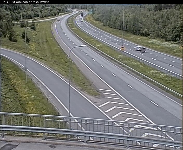 Weather Camera Image Väg 4 Kemi, Ristikangas, Kemi, Lappi