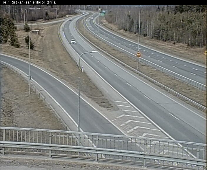 Weather Camera Image Väg 4 Kemi, Ristikangas, Kemi, Lappi