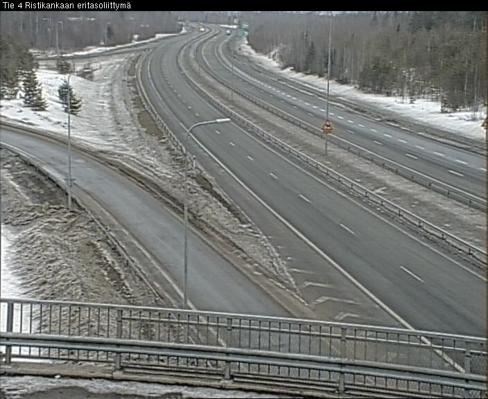 Weather Camera Image Väg 4 Kemi, Ristikangas, Kemi, Lappi