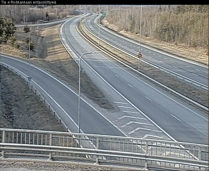 Weather Camera Image Väg 4 Kemi, Ristikangas, Kemi, Lappi