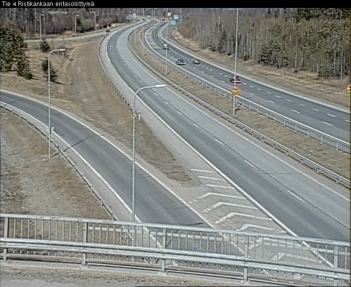 Weather Camera Image Väg 4 Kemi, Ristikangas, Kemi, Lappi
