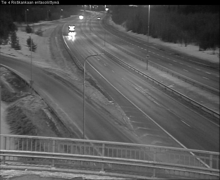 Weather Camera Image Väg 4 Kemi, Ristikangas, Kemi, Lappi