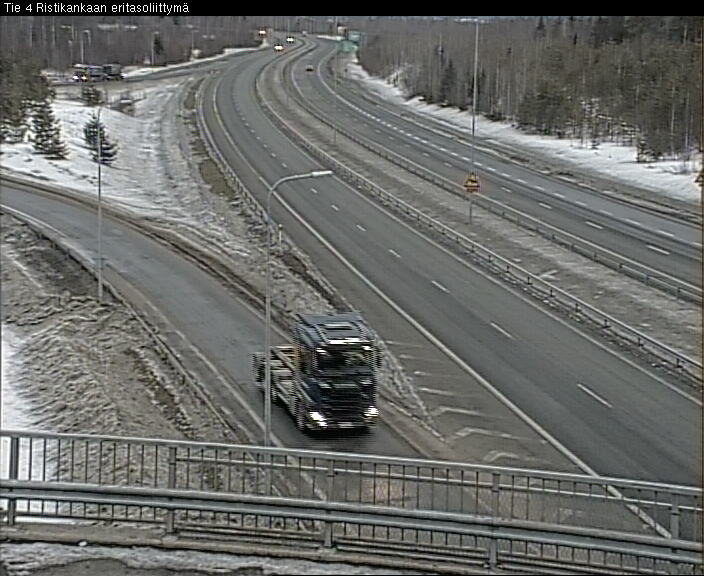 Weather Camera Image Väg 4 Kemi, Ristikangas, Kemi, Lappi