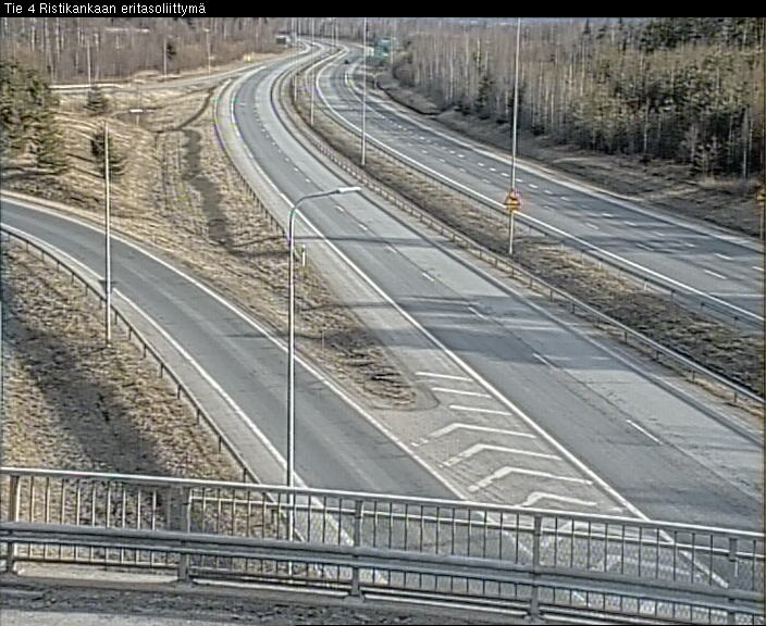 Weather Camera Image Väg 4 Kemi, Ristikangas, Kemi, Lappi
