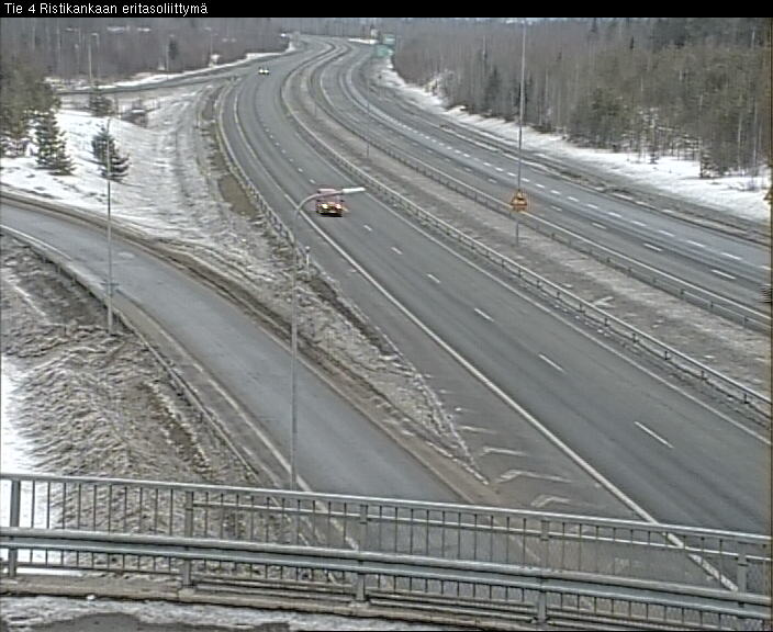 Weather Camera Image Väg 4 Kemi, Ristikangas, Kemi, Lappi