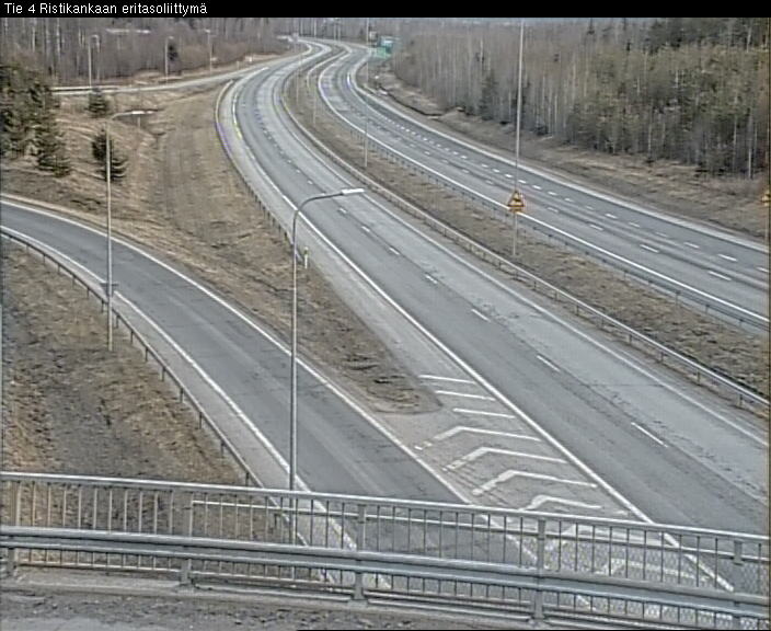 Weather Camera Image Väg 4 Kemi, Ristikangas, Kemi, Lappi