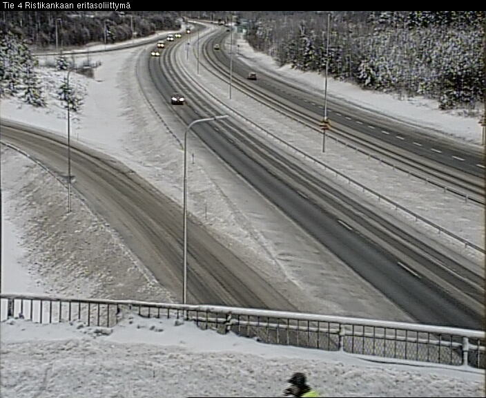 Weather Camera Image Väg 4 Kemi, Ristikangas, Kemi, Lappi