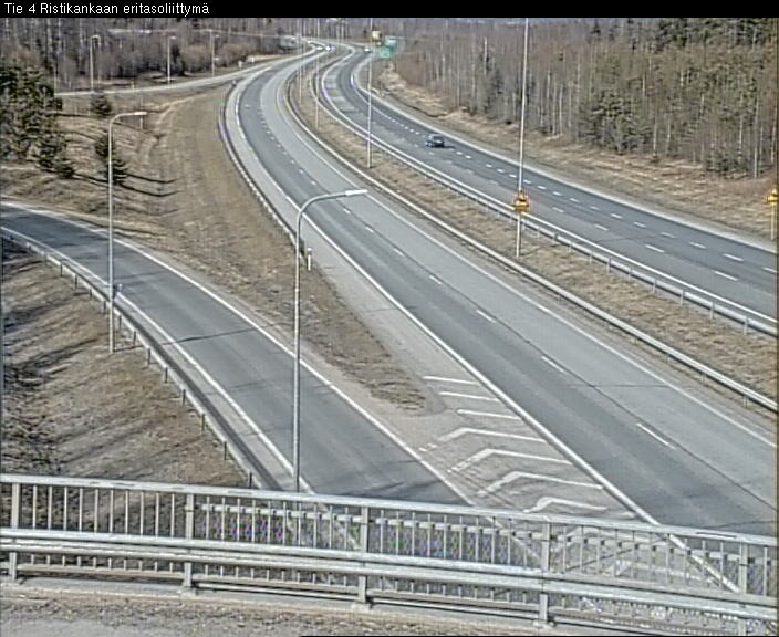 Weather Camera Image Väg 4 Kemi, Ristikangas, Kemi, Lappi