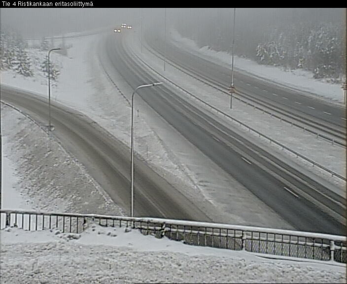 Weather Camera Image Väg 4 Kemi, Ristikangas, Kemi, Lappi