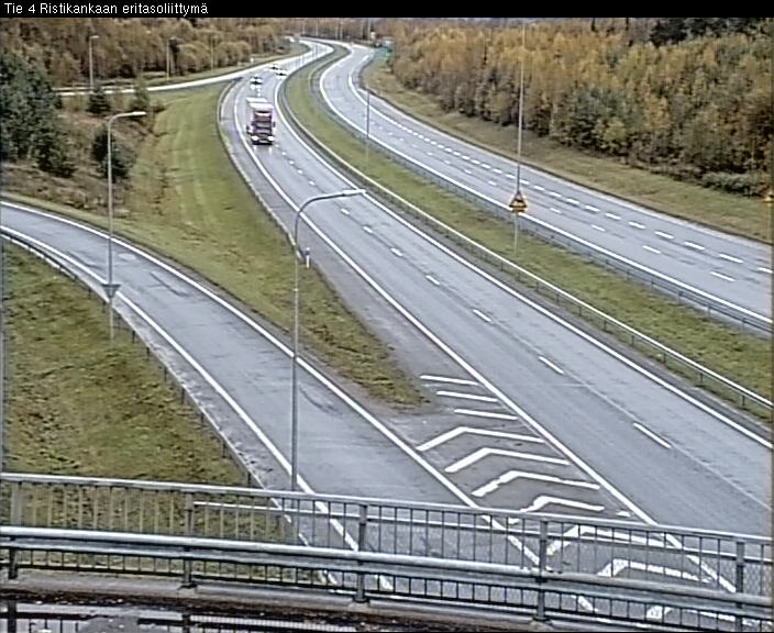 Weather Camera Image Väg 4 Kemi, Ristikangas, Kemi, Lappi