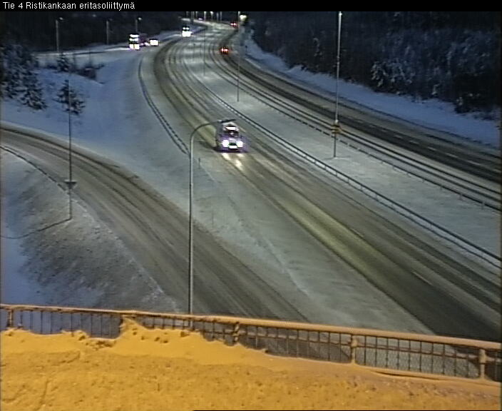 Weather Camera Image Väg 4 Kemi, Ristikangas, Kemi, Lappi