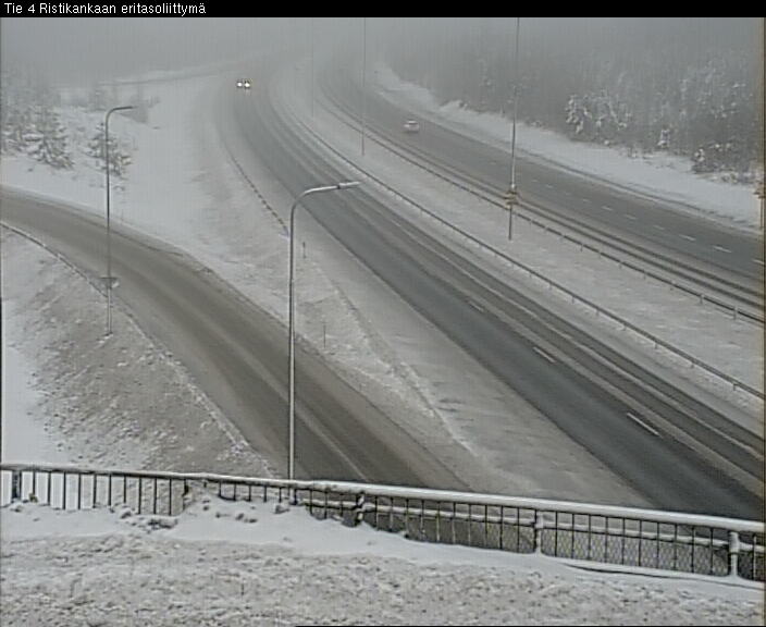 Weather Camera Image Väg 4 Kemi, Ristikangas, Kemi, Lappi